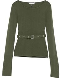 Patrizia Pepe - Top con cinturón - Lyst
