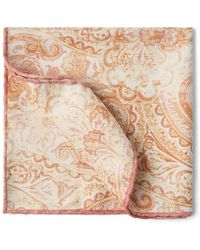 Brunello Cucinelli - Double-Face Silk Pocket Square - Lyst