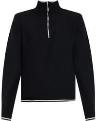 Maison Margiela - Trui Met Hoge Hals En Rits - Lyst