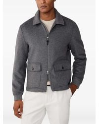 Hackett - Zip-Fastening Quilted Jacket - Lyst