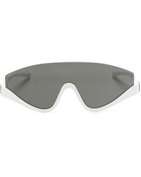 Gucci - Interlocking G Shield-frame Sunglasses - Lyst