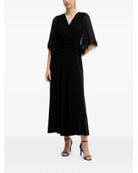 Joseph Ribkoff - Fringed V-Neck Jumpsuit - Lyst