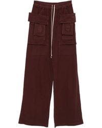 Rick Owens - Creatch Cargo-Pocket Drawstring Trousers - Lyst