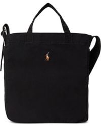 Polo Ralph Lauren - Borsa Tote Lou Con Logo Ricamato - Lyst
