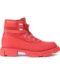Dr. Martens »1460 59 Last« Schnürstiefel in Rot für Herren Dr. Martens Schnürschuh in Rot für Herren Lyst
