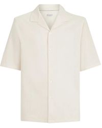 Brunello Cucinelli - Camisa De Tejido Jersey De Chevron - Lyst