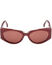 Max Mara Eyewear - Lunettes De Soleil À Monture Géométrique - Lyst