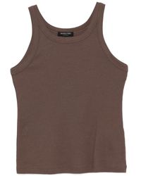 Margittes - Ribbed-Knit Tank Top - Lyst