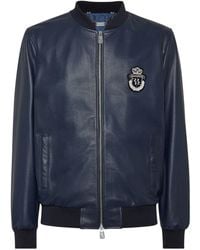 Billionaire - Bomberjacke aus Leder - Lyst