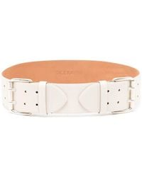 Dice Kayek - Double-Buckle Leather Belt - Lyst