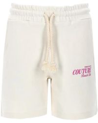 Versace Jeans Couture - Drawstring Shorts - Lyst