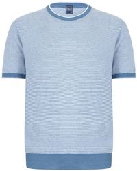 Fedeli - Striped T-Shirt - Lyst
