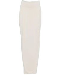 Entire studios - Tide Draped Maxi Skirt - Lyst