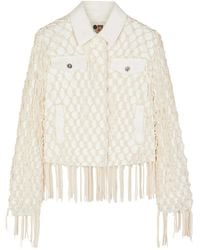 Ports 1961 - Chaqueta vaquera Weaving Inspied - Lyst