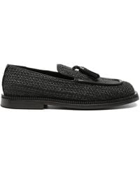 THE ANTIPODE - Loafer Aus Raffiabast Mit Quastendetail - Lyst
