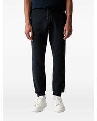 Aeronautica Militare - Embroidered-Logo Drawstring Track Pants - Lyst