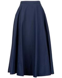Cruna - A-Line Midi Skirt - Lyst