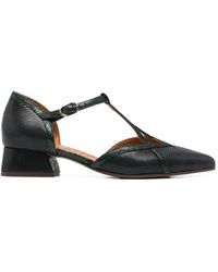 Chie Mihara - Hidrow Reptile-Effect T-Bar Heeled Pumps - Lyst