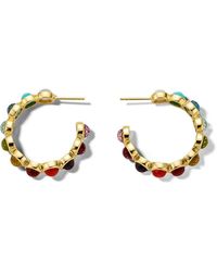 Ippolita - 18k Gold Lollipop All-stone Hoop Earrings - Lyst