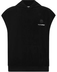 Philipp Plein - Sleeveless Vest Hoodie - Lyst