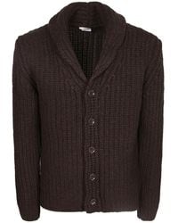 Daniele Fiesoli - Shawl-Collar Chunky-Knit Cardigan - Lyst