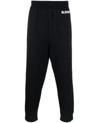 Burberry - Pantalones de chándal con logo en intarsia - Lyst