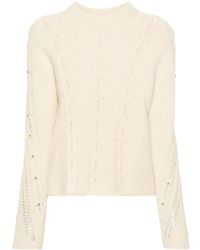 Zadig & Voltaire - Morley Cable-knit Jumper - Lyst