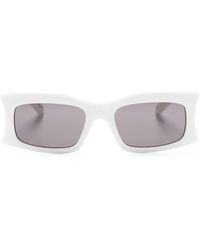 Balenciaga - Bb0291S Rectangular-Frame Sunglasses - Lyst