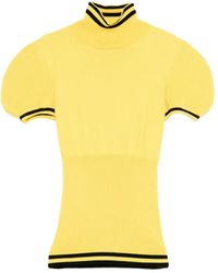 Kiko Kostadinov - Simone Striped Knitted Top - Lyst