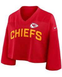 Nike - X Nfl Kansas City Chiefs Wide Receiver V-Neck T-Shirt - Lyst