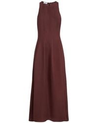 Brunello Cucinelli - Viscose Eco Linen Dress - Lyst