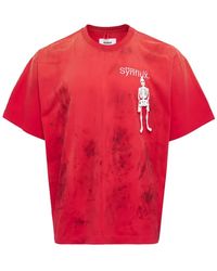 Doublet - Wastereducing Algorithm Skeleton T-Shirt - Lyst