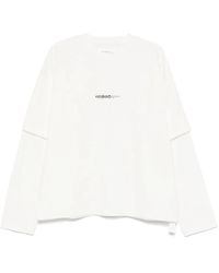 Peacemaker Oamc - Painted Double-Layer T-Shirt - Lyst