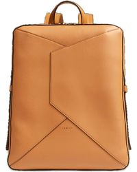 Lancel - Enveloppe Leather Backpack - Lyst
