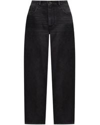 Isabel Marant - Logo-Patch Denim Jeans - Lyst
