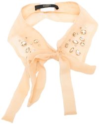 Seventy - Cuello Con Detalles De Cristal Y Cierre De Lazo - Lyst