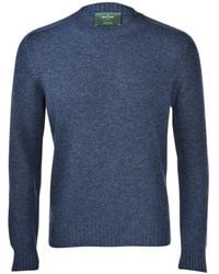 Gran Sasso - Wool Crew-Neck Sweater - Lyst