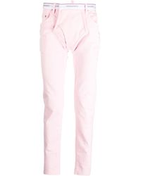DSquared² - Briefs-Design Straight Leg Trousers - Lyst