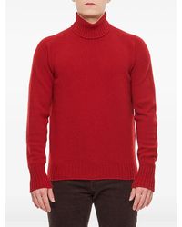 Drumohr - Turtleneck Wool Sweater - Lyst