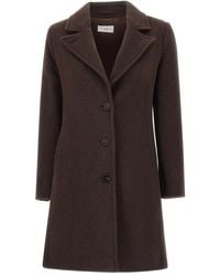 Marella - Jas Met Knopen En Puntige Revers - Lyst