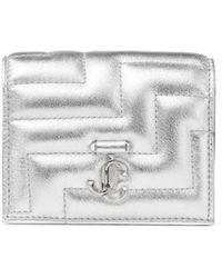 Jimmy Choo - Hanne Quilted-leather Purse - Lyst