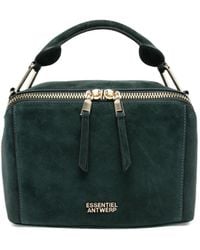 Essentiel Antwerp - Mini Bobby Suede Shoulder Bag - Lyst