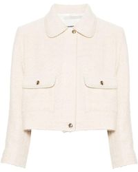 Sandro - Embossed-Buttons Jacket - Lyst