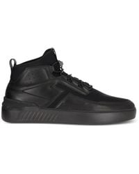 Tod's - No_Code Leather-Panelled Sneakers - Lyst