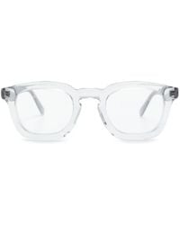 Moncler - Square-Frame Clear-Lenses Glasses - Lyst