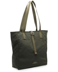 A.P.C. - Archive Buckle-Closure Tote Bag - Lyst