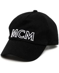 MCM - Embroidered-logo Baseball Cap - Lyst
