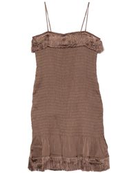 By Malene Birger - Valia Fringed Mini Dress - Lyst
