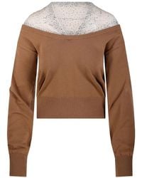 GIUSEPPE DI MORABITO - Embellished Sweater - Lyst