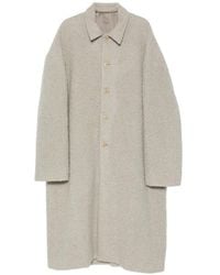 Rick Owens - Brad Button-Up Wool Coat - Lyst
